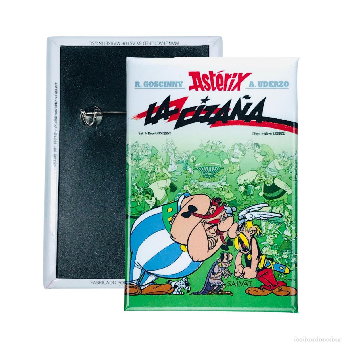 C&oacute;mics: Chapa &copy; 15 - Ast&eacute;rix - La Ciza&ntilde;a - Portada Comic - Espa&ntilde;ol - A#215 - Foto 1