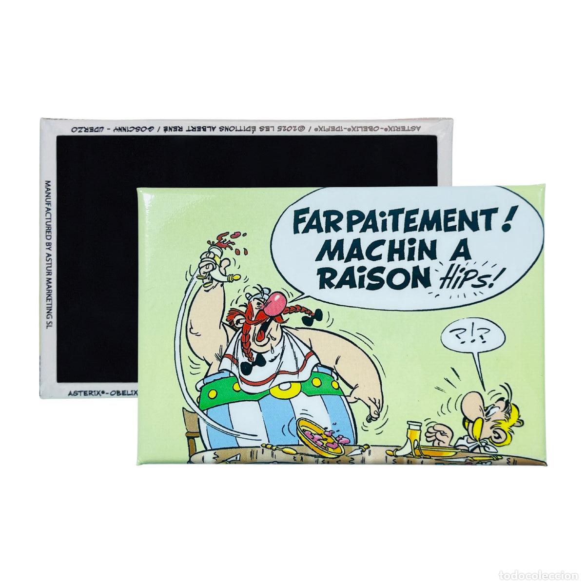 C&oacute;mics: IMAN &copy; Ast&eacute;rix - Ob&eacute;lix se enfada en la mesa - B#73 - Foto 1