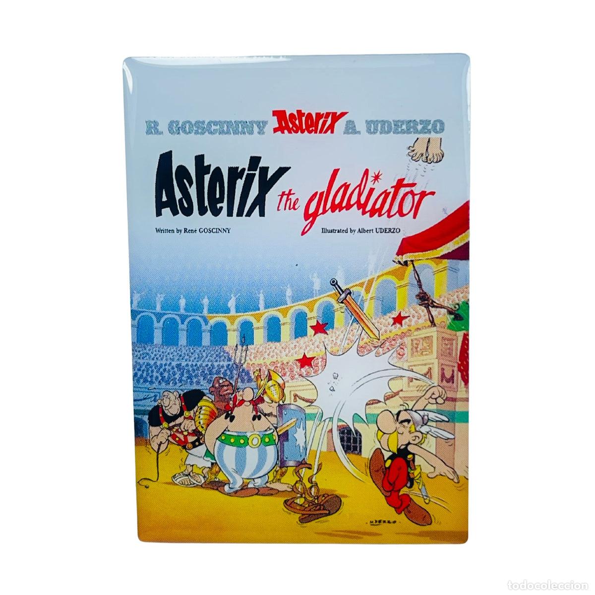 C&oacute;mics: PIN &copy; 4 - Asterix the Gladiator - Portada Comic - Ingl&eacute;s - A#484 - Foto 1