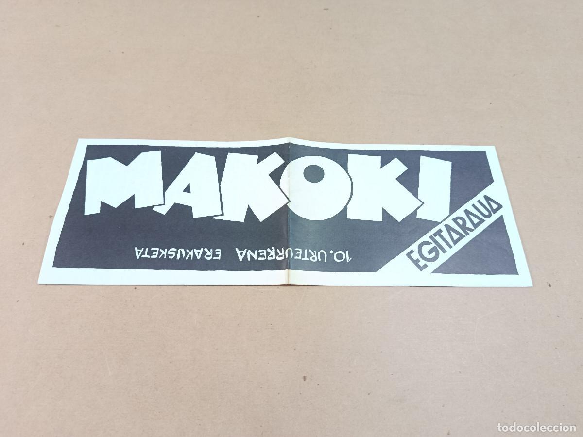 C&oacute;mics: PROGRAMA EXPO-MAKOKI 10&ordm; ANIVERSARIO - GERNIKA 1987 - Foto 1