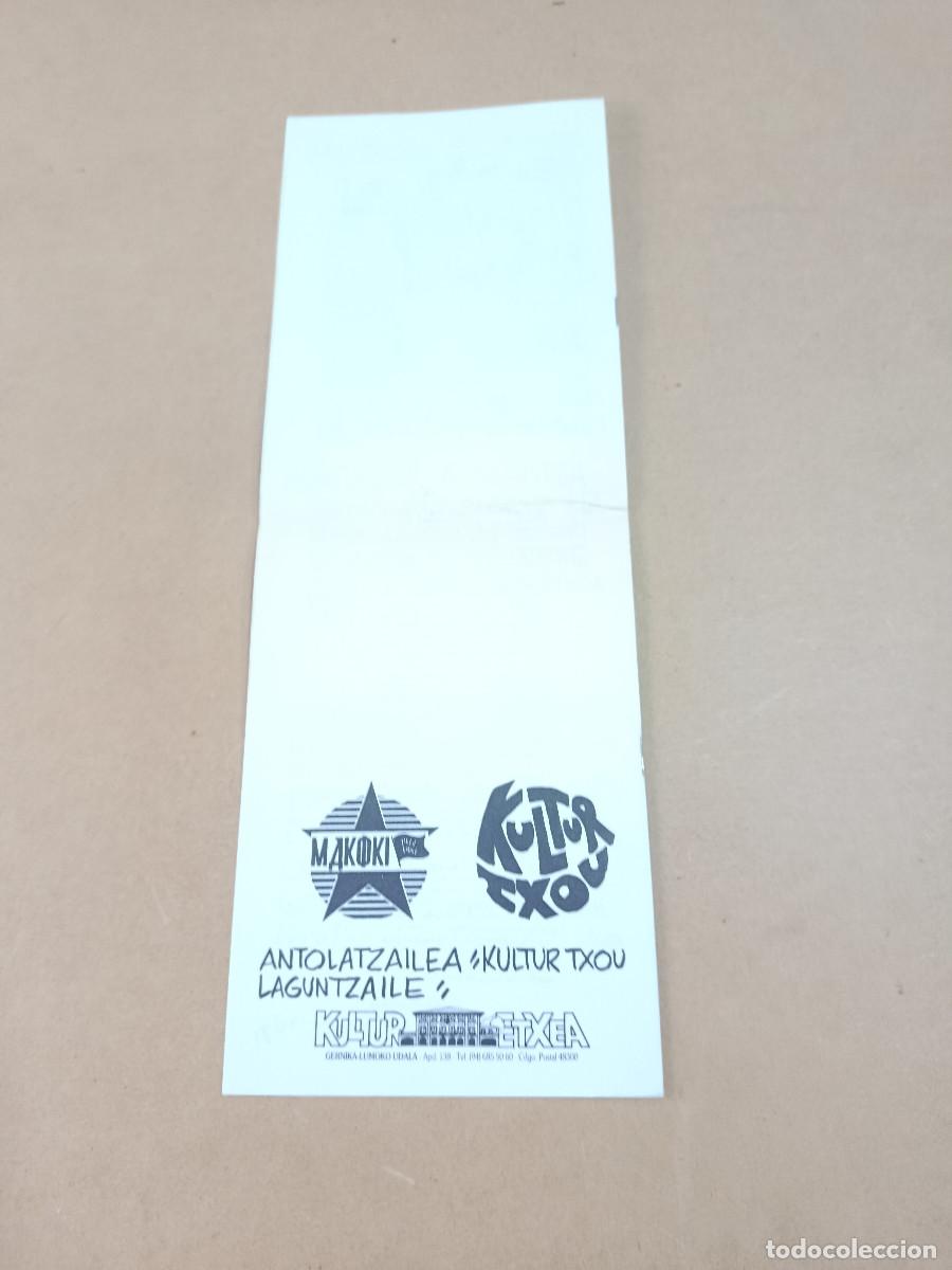 C&oacute;mics: PROGRAMA EXPO-MAKOKI 10&ordm; ANIVERSARIO - GERNIKA 1987 - Foto 5