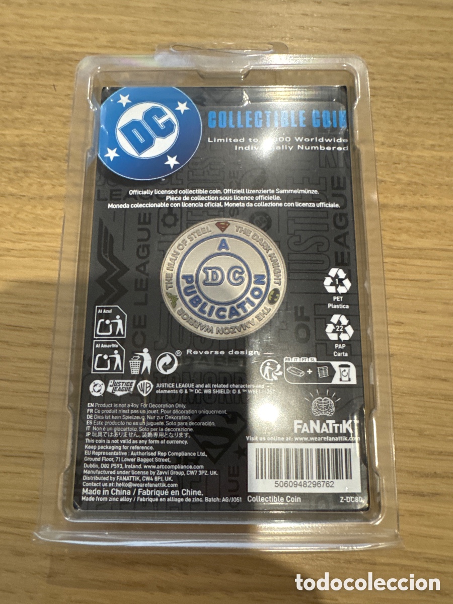 C&oacute;mics: Moneda Coleccionable DC Comics edici&oacute;n Limitada y Numerada - Foto 3