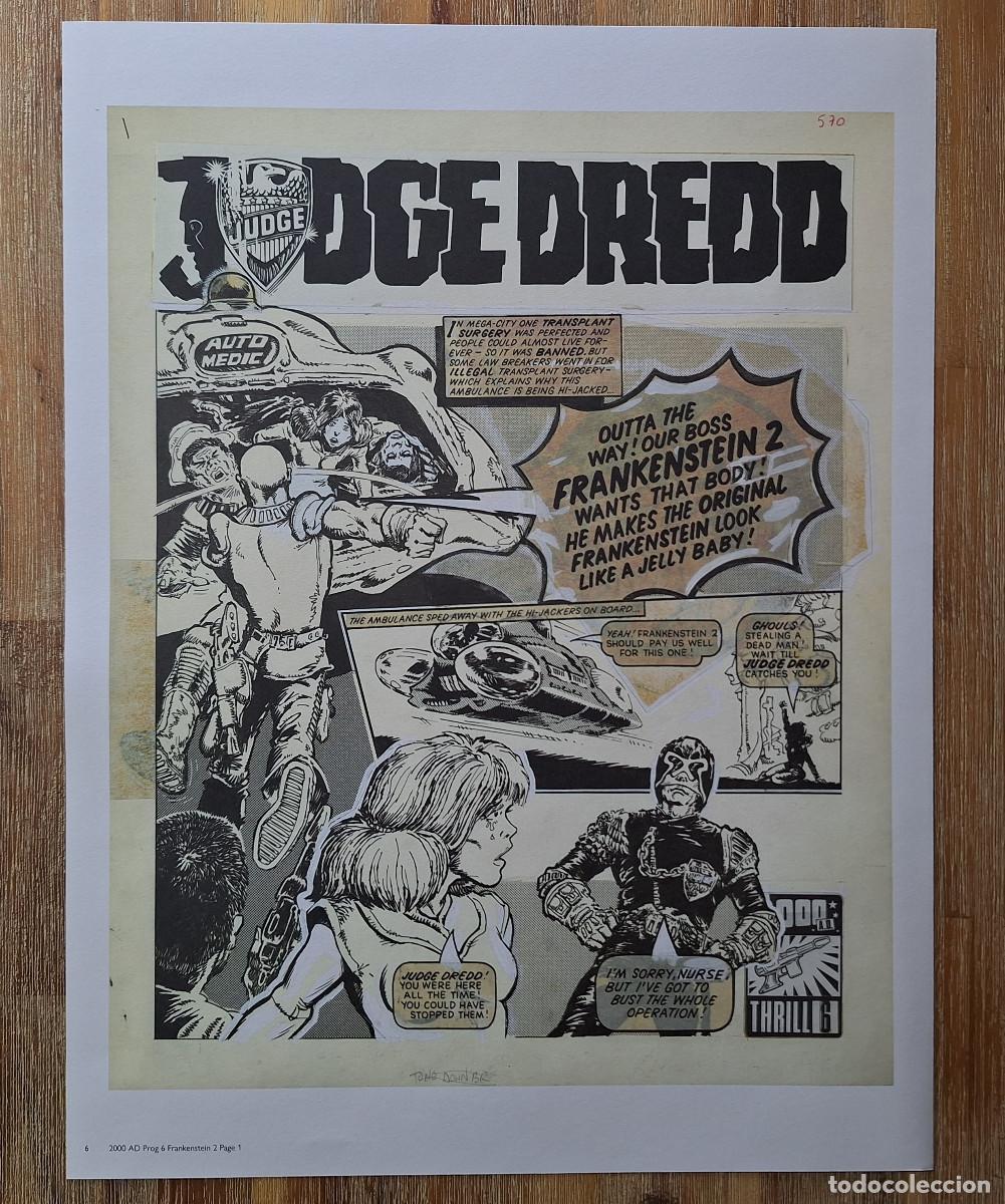 C&oacute;mics: Judge Dredd 2000 AD Prog 4 / 6 by Mick McMahon - Facs&iacute;mil - Foto 2
