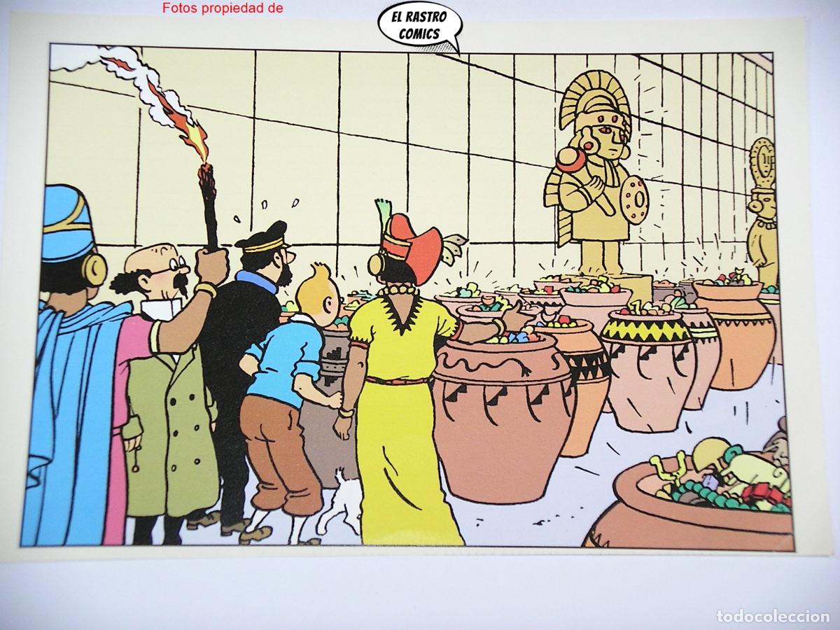 C&oacute;mics: Tintin, el Templo del Sol, l&aacute;mina, (D), (X3) - Foto 1
