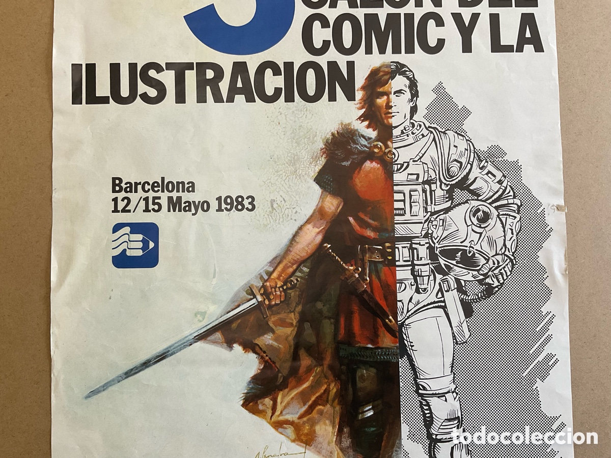 C&oacute;mics: P&oacute;ster 3 Sal&oacute;n del C&oacute;mic y la Ilustraci&oacute;n 1983 - Foto 2