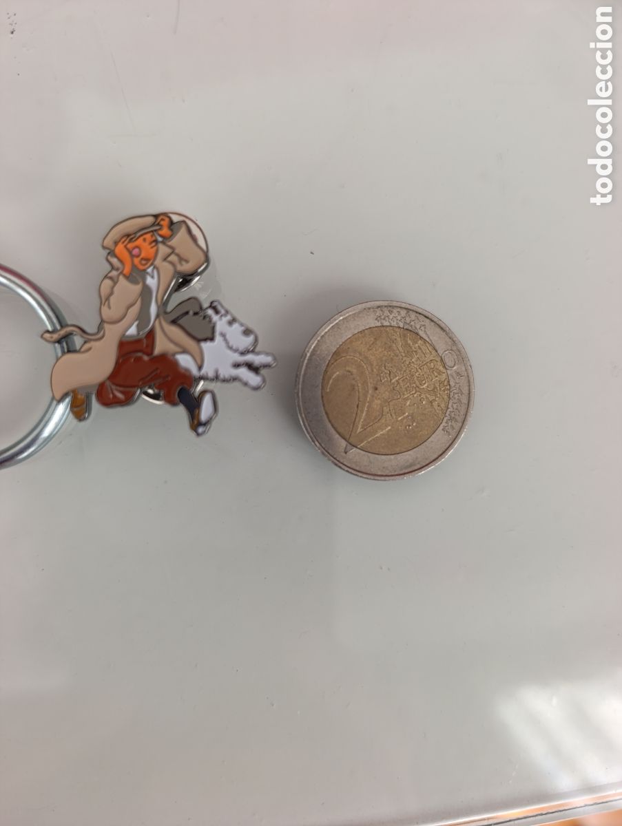 C&oacute;mics: PIN DE METAL DE TINTIN 3 CM - Foto 2