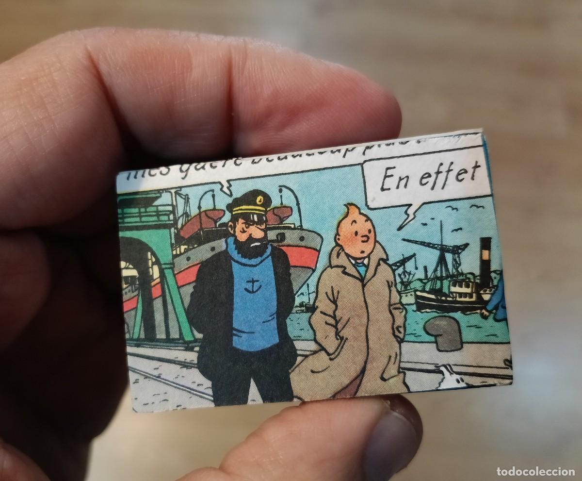 C&oacute;mics: Caja de cerillas. Artesanal. Las 7 bolas de cristal. Tint&iacute;n. No oficial. Vac&iacute;a