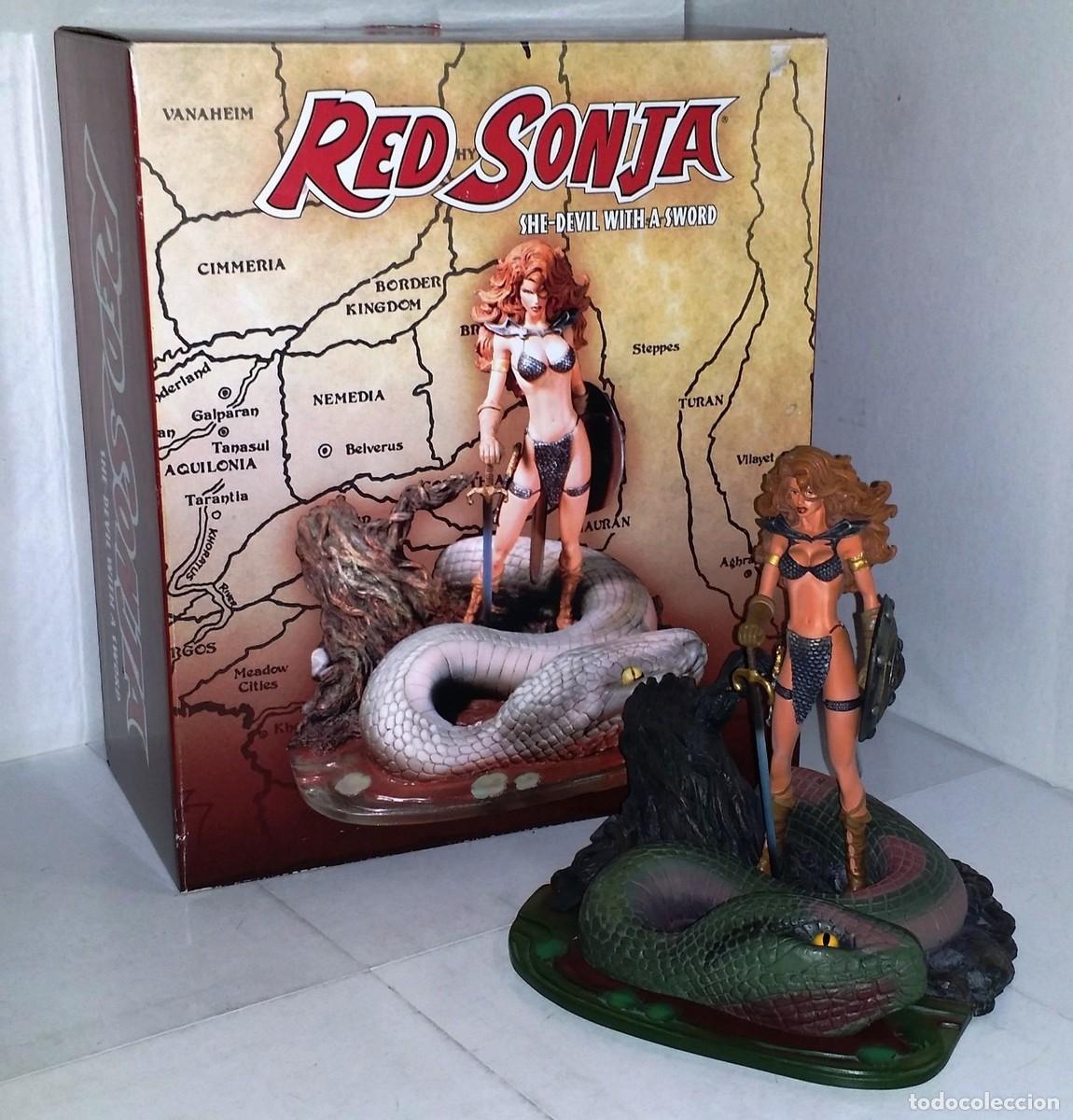 C&oacute;mics: RED SONJA MICHAEL TURNER DYNAMITE FIGURA