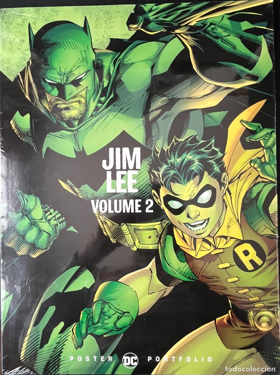 C&oacute;mics: JIM LEE VOLUME 2 POSTER PORTFOLIO &iexcl;NUEVO! DC COMICS 2021