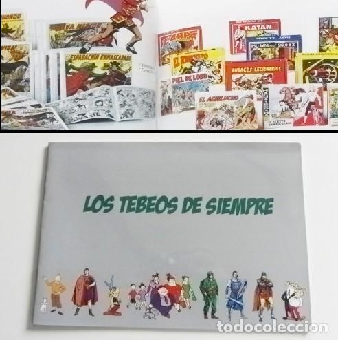 C&oacute;mics: CAT&Aacute;LOGO LOS TEBEOS DE SIEMPRE - PUBLICIDAD DE C&Oacute;MIC CL&Aacute;SICOS MORTADELO TINT&Iacute;N EL CAPIT&Aacute;N TUENO ETC