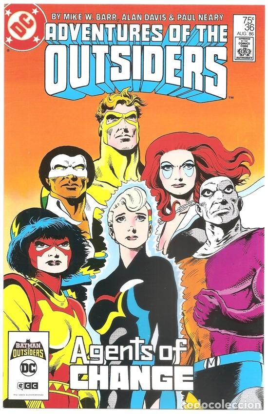 C&oacute;mics: Batman y los Outsiders, 6 l&aacute;minas (Alan Davis) - ECC/Spaceman Project, 05/2024 - Foto 6
