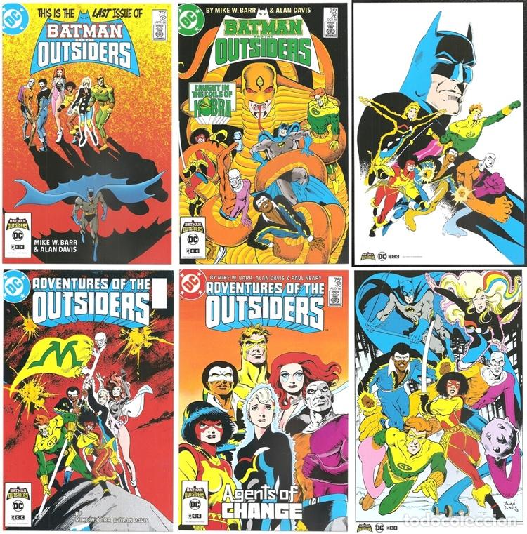 C&oacute;mics: Batman y los Outsiders, 6 l&aacute;minas (Alan Davis) - ECC/Spaceman Project, 05/2024 - Foto 1
