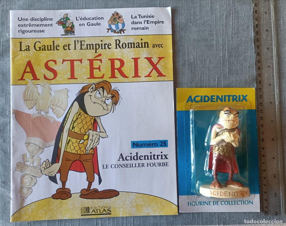 C&oacute;mics: Figura Resina Acidonitrix La Gaule et l'Empire Romain avec Ast&eacute;rix 25 Atlas Plastoy