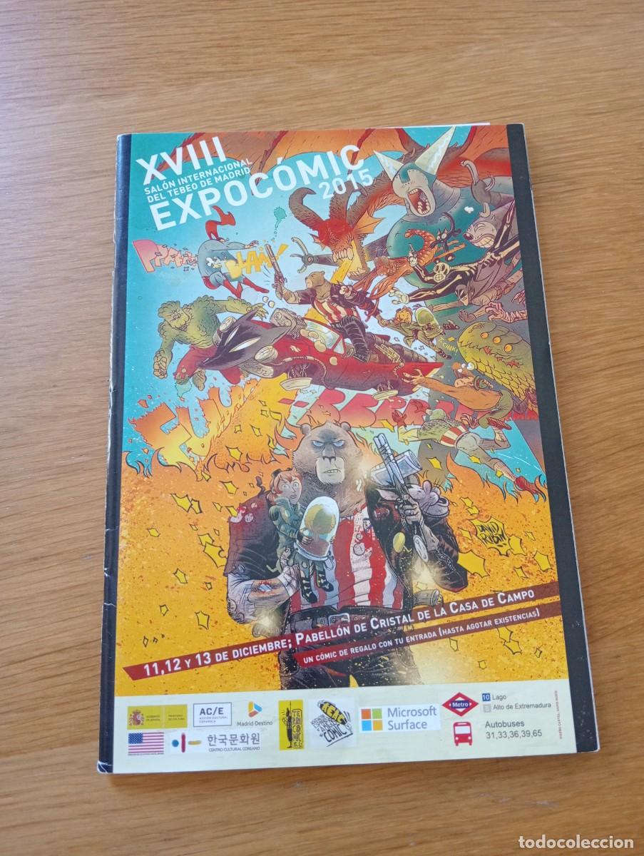 C&oacute;mics: CAT&Aacute;LOGO DEL SAL&Oacute;N INTERNACIONAL DEL TEBEO DE MADRID. EXPOC&Oacute;MIC 2015. GRAPA. INCLUYE PLANO Y POSTAL.