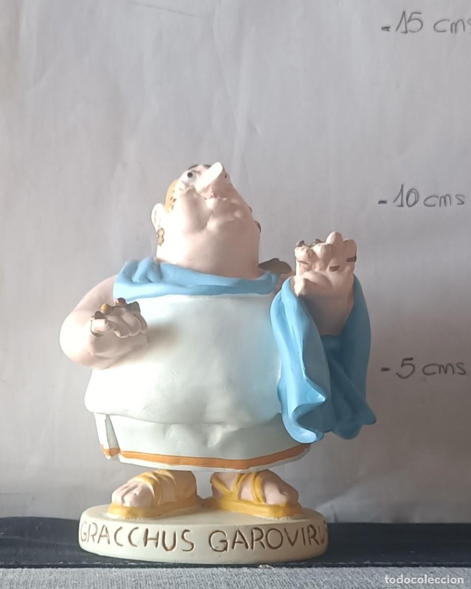 C&oacute;mics: Figura Resina Gracchus Garovirus La Gaule et l'Empire Romain avec Ast&eacute;rix 49 Atlas Plastoy