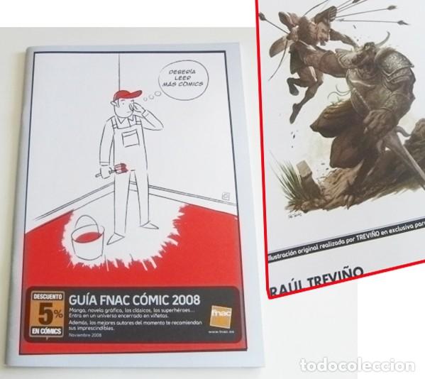 C&oacute;mics: GU&Iacute;A DE FNAC C&Oacute;MIC 2008 - LLEVA ILUSTRACIONES EXCLUSIVAS - CAT&Aacute;LOGO PUBLICITARIO DE C&Oacute;MICS - ARTE