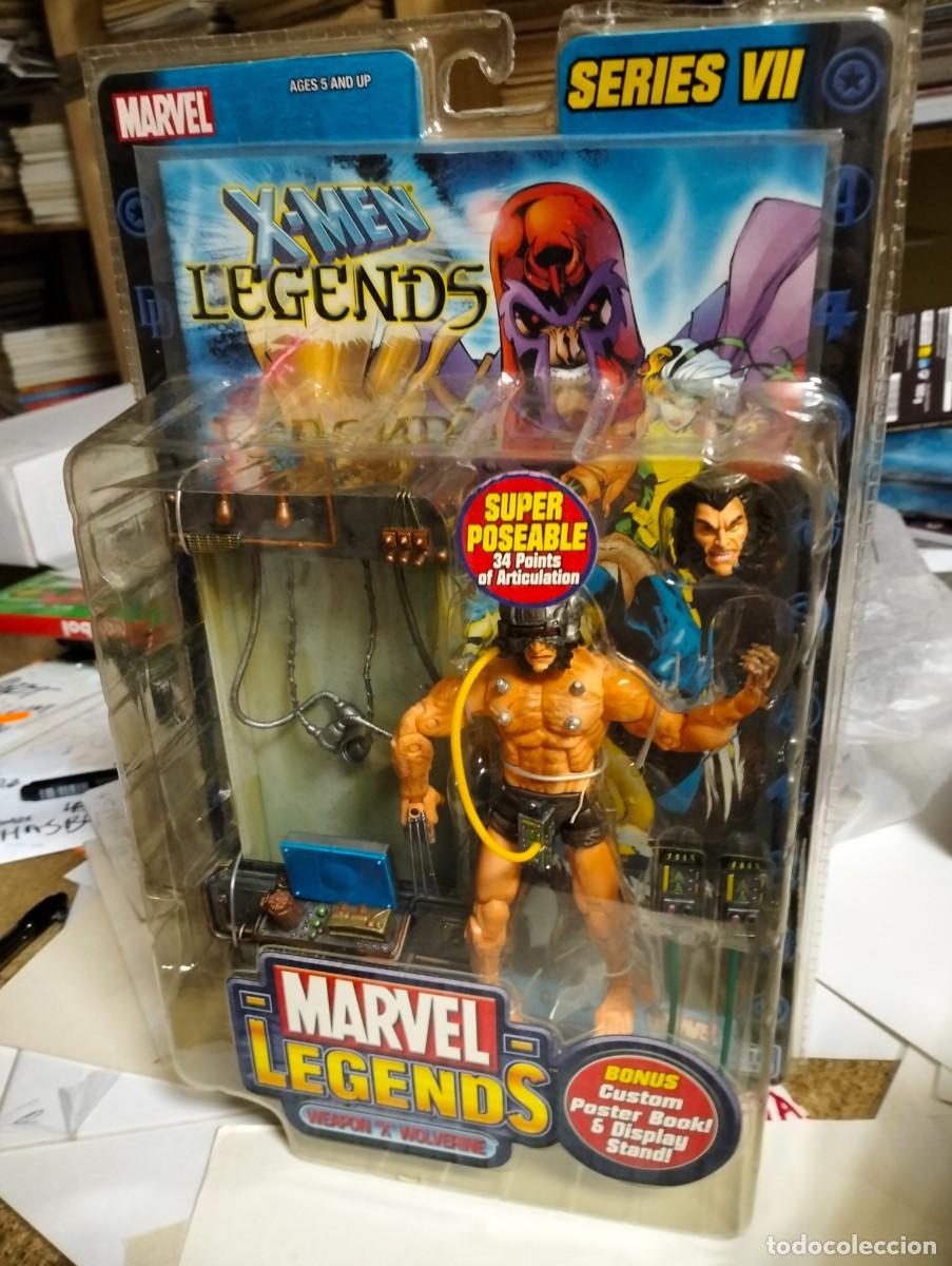 C&oacute;mics: WEAPON X WOLVERINE : MARVEL LEGENDS VII EN BL&Iacute;STER ...TOY BIZ 2004
