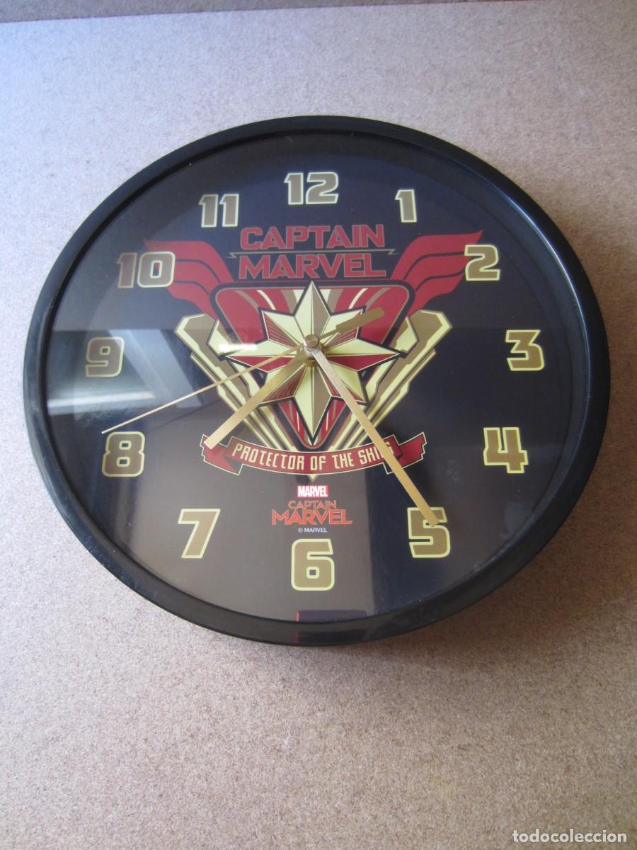 C&oacute;mics: Reloj de Pared Captain Marvel (Miniso) - Foto 1