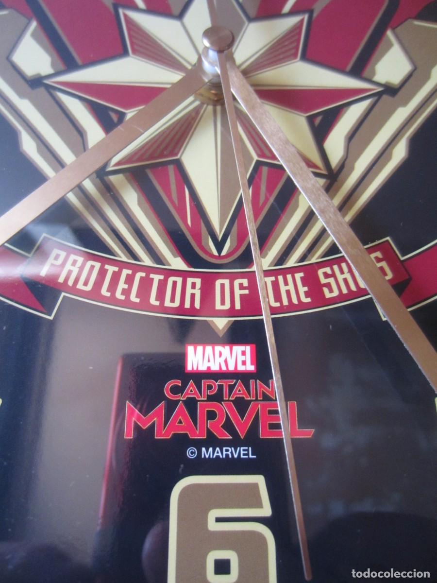 C&oacute;mics: Reloj de Pared Captain Marvel (Miniso) - Foto 5