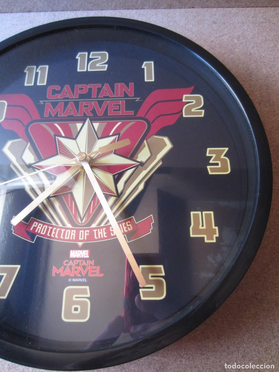 C&oacute;mics: Reloj de Pared Captain Marvel (Miniso) - Foto 6