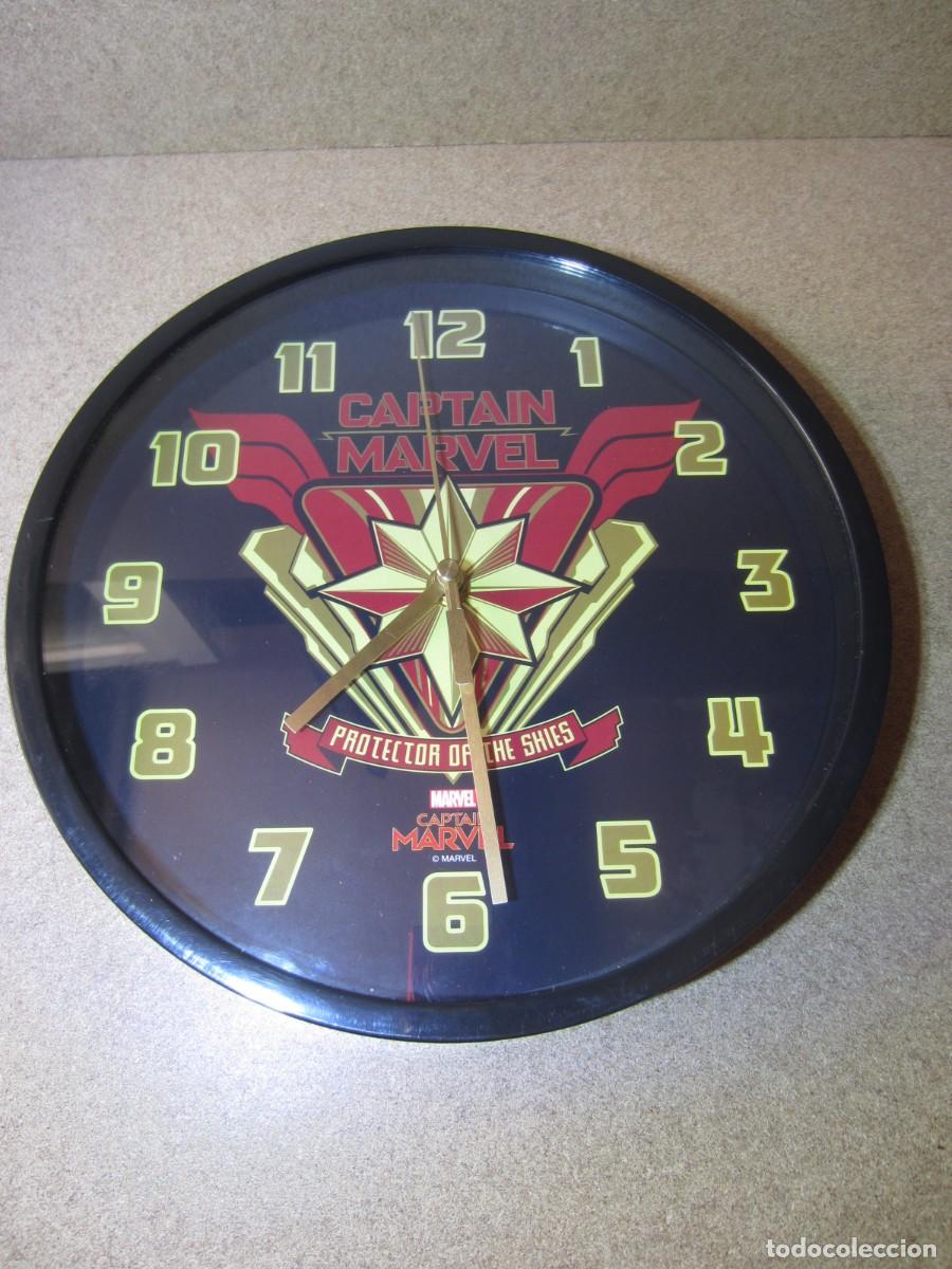 C&oacute;mics: Reloj de Pared Captain Marvel (Miniso) - Foto 21