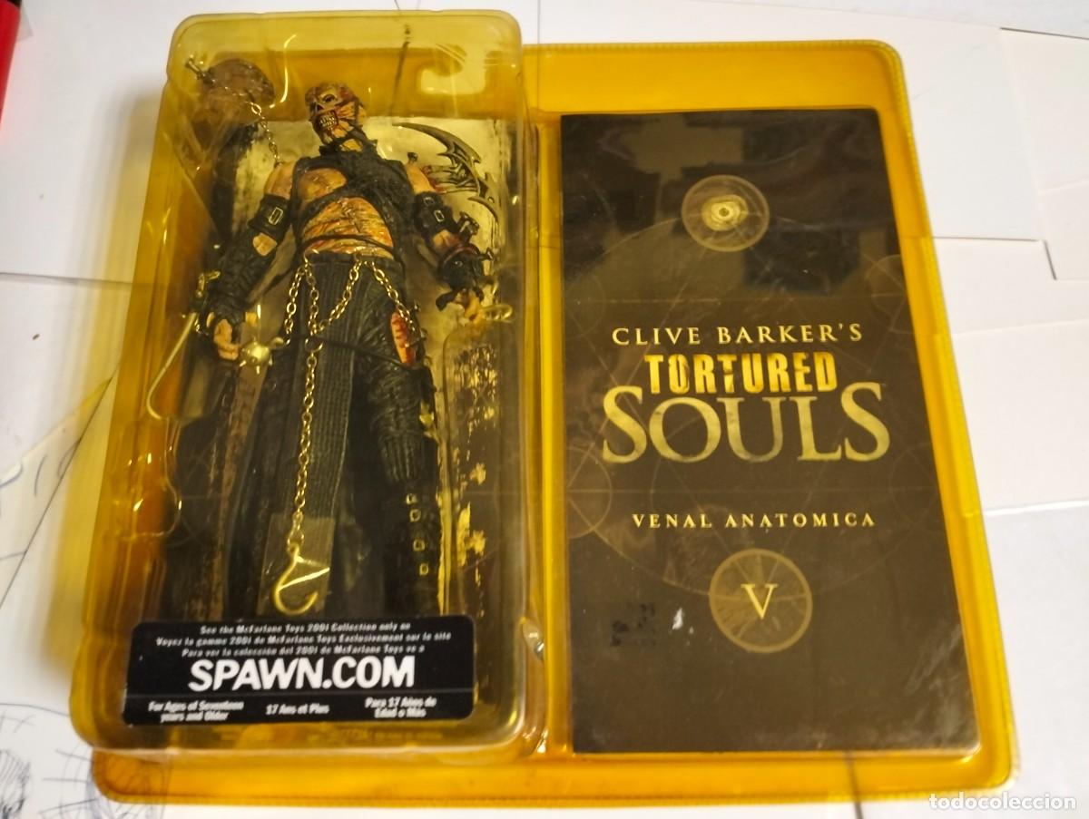 C&oacute;mics: TORTURED SOULS : CLIVE BARKERS. FIGURE SPAWN.COM 2001 - Foto 1