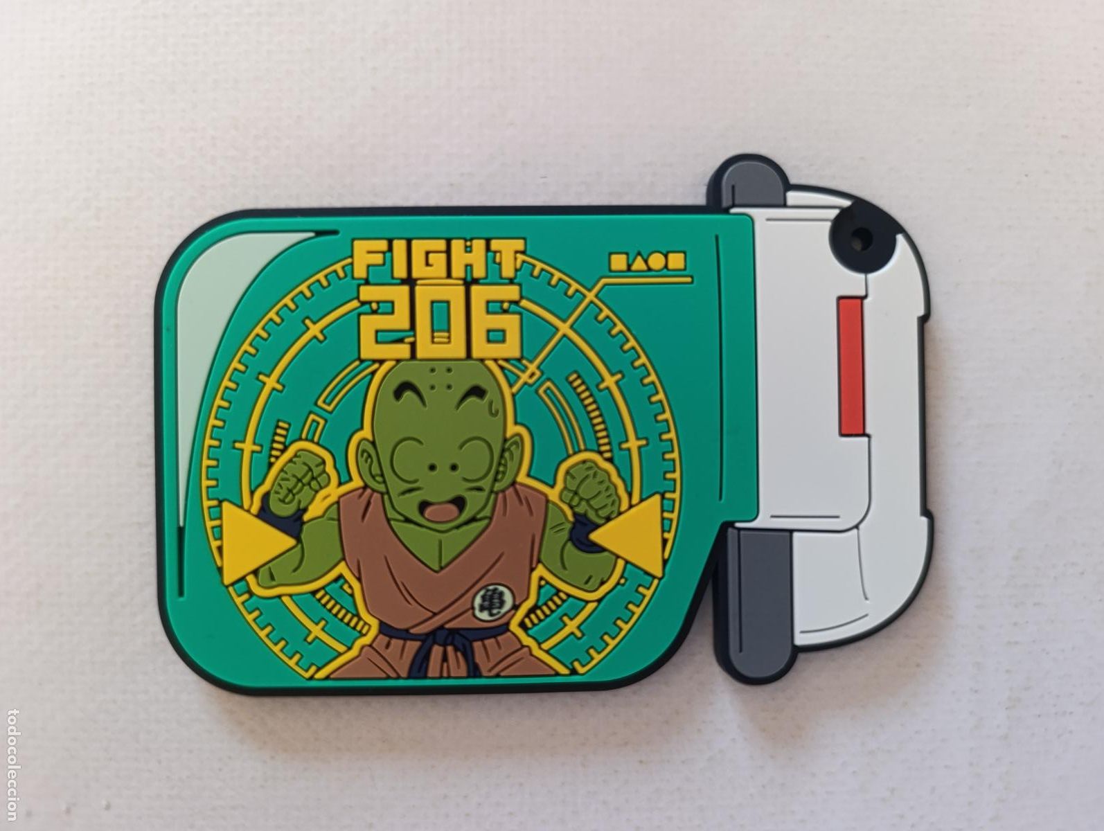 C&oacute;mics: POSAVASOS DE GOMA DRAGON BALL Z - KRILIN - ICHIBAN KUJI COASTER - BANDAI - JAPON (349B)