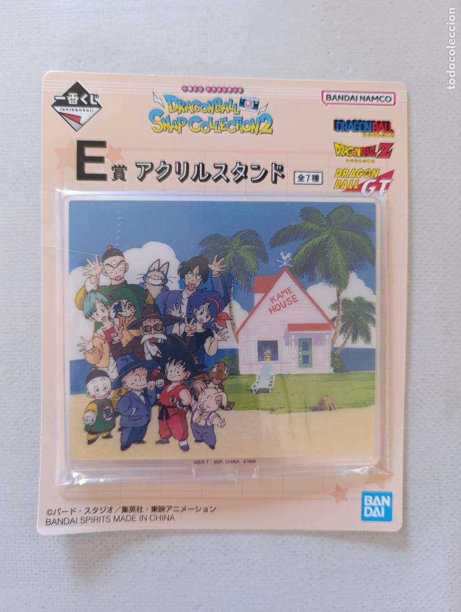 C&oacute;mics: SOPORTE ACRILICO DRAGON BALL - SNAP COLLECTION 2 - GOKU Y AMIGOS - BANDAI ICHIBAN KUJI - JAPON (342)