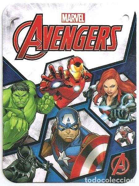 C&oacute;mics: Avengers, etiqueta colgante coleccionable - Fashion UK, 2018
