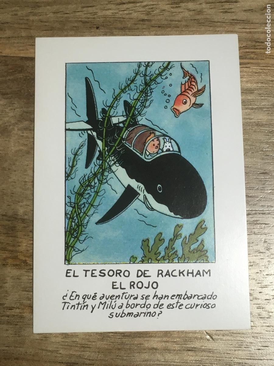 C&oacute;mics: TINTIN EL TESORO DE RACKHAM EL ROJO EDITORIAL JUVENTUD FOLLETO PUBLICITARIO ORIGINAL DE EPOCA