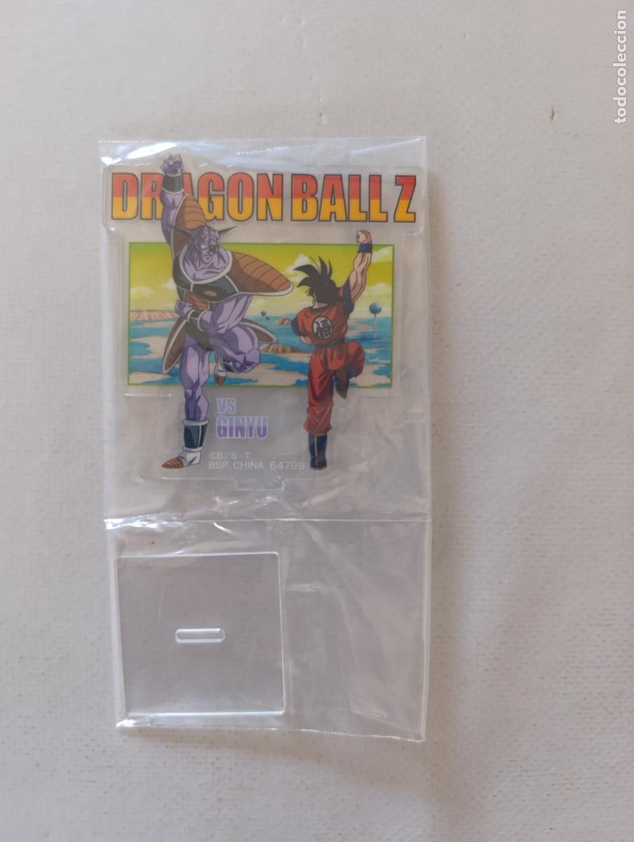 C&oacute;mics: SOPORTE ACRILICO DRAGON BALL Z - GOKU VS GINYU - BANDAI ICHIBAN KUJI (342)