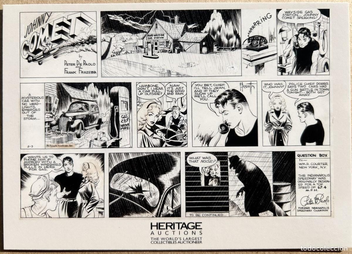 C&oacute;mics: Flyer Tipo Postal Subasta Heritage Abril 2026 Frank Frazeta