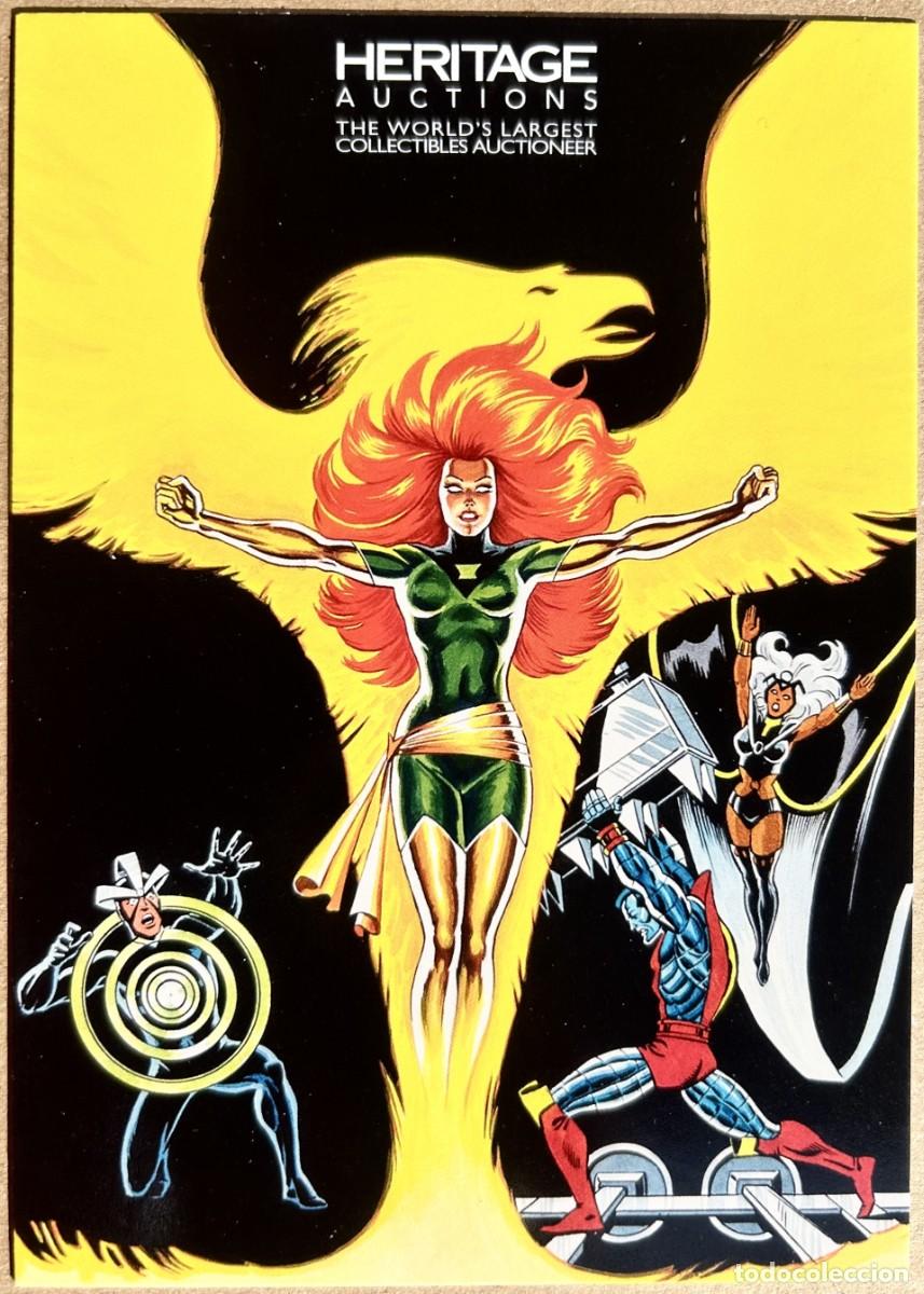 C&oacute;mics: Flyer Tipo Postal Subasta Heritage Abril 2026
