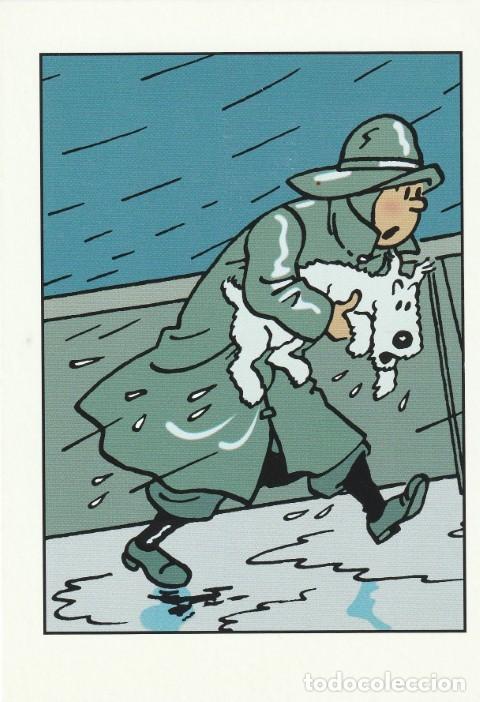 C&oacute;mics: POSTAL TINTIN HERG&Eacute; MOULINSART N&ordm; 036