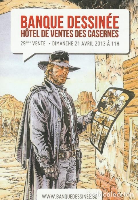 C&oacute;mics: POSTAL BLUEBERRY BANQUE DESINEE 2013 GIRAUD