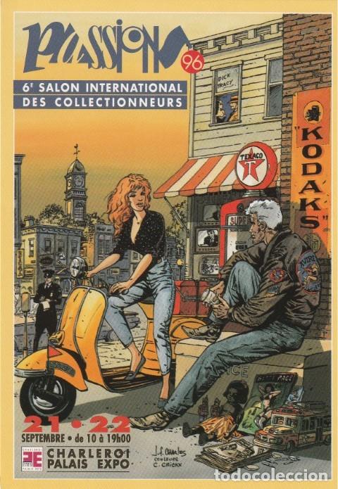 C&oacute;mics: POSTAL ALAN FOX FESTIVAL PASSIONS 1996 JEAN-FRAN&Ccedil;OIS CHARLES