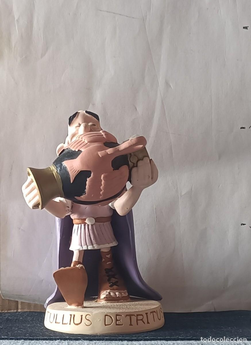 Fumetti: Figura Resina Perfectus Detritus La Gaule et l'Empire Romain avec Ast&eacute;rix 65 Atlas Plastoy