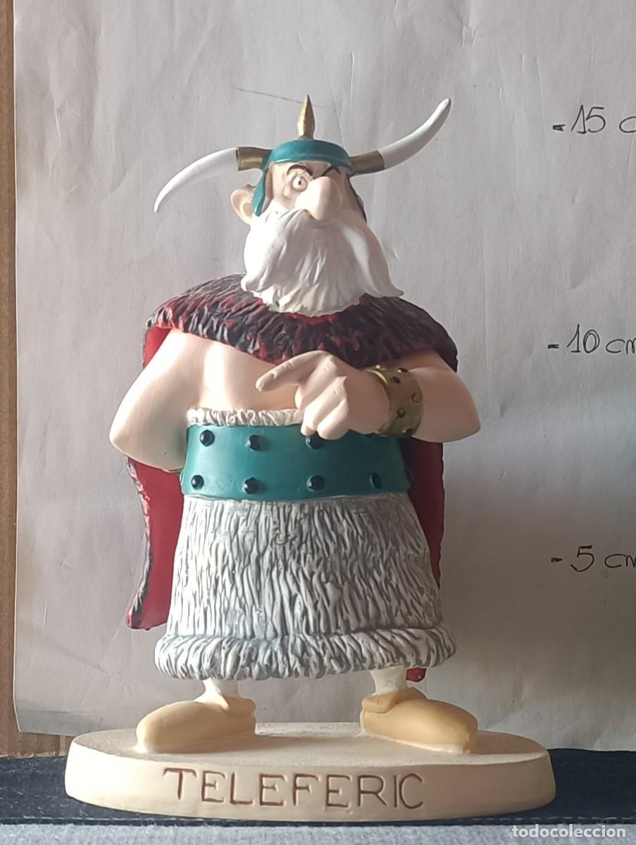 Comics: Figura Resina Teleferic La Gaule et l'Empire Romain avec Ast&eacute;rix 69 Atlas Plastoy