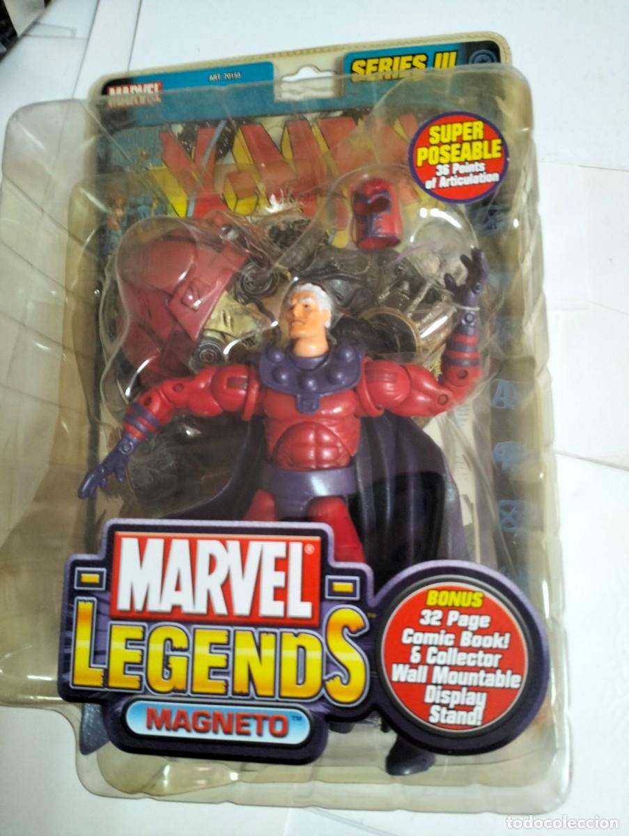 C&oacute;mics: MAGNETO : MARVEL LEGENDS SERIE III...2.003 ( FIGURA TOY BIZ ). . MIRAR DESCRIPCI&Oacute;N Y FOTOS