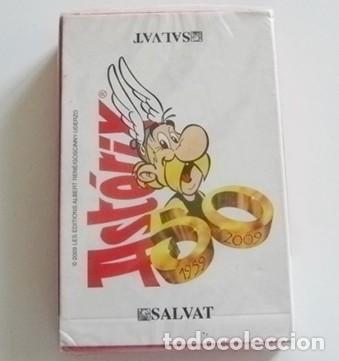 Comics: BARAJA CARTAS AST&Eacute;RIX 50 A&Ntilde;OS 50 ANIVERSARIO PERSONAJE DE C&Oacute;MIC SALVAT JUGUETE NAIPES NUEVAS - HUMOR