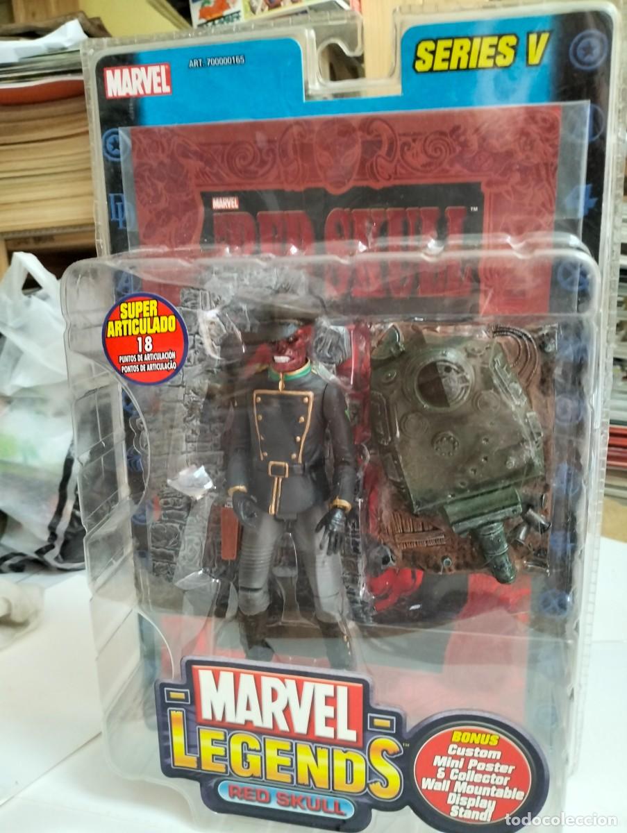 C&oacute;mics: RED SKULL .. MARVEL LEGENDS SERIE 5 ( FIGURA TOY BIZ ). . MIRAR DESCRIPCI&Oacute;N