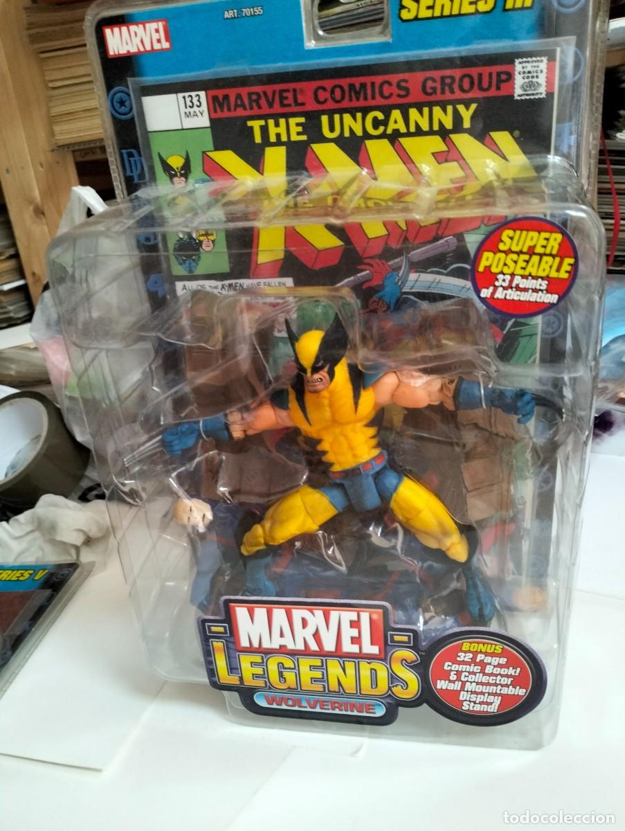 C&oacute;mics: WOLVERINE .. MARVEL LEGENDS SERIE 3 ( FIGURA TOY BIZ ). . MIRAR DESCRIPCI&Oacute;N
