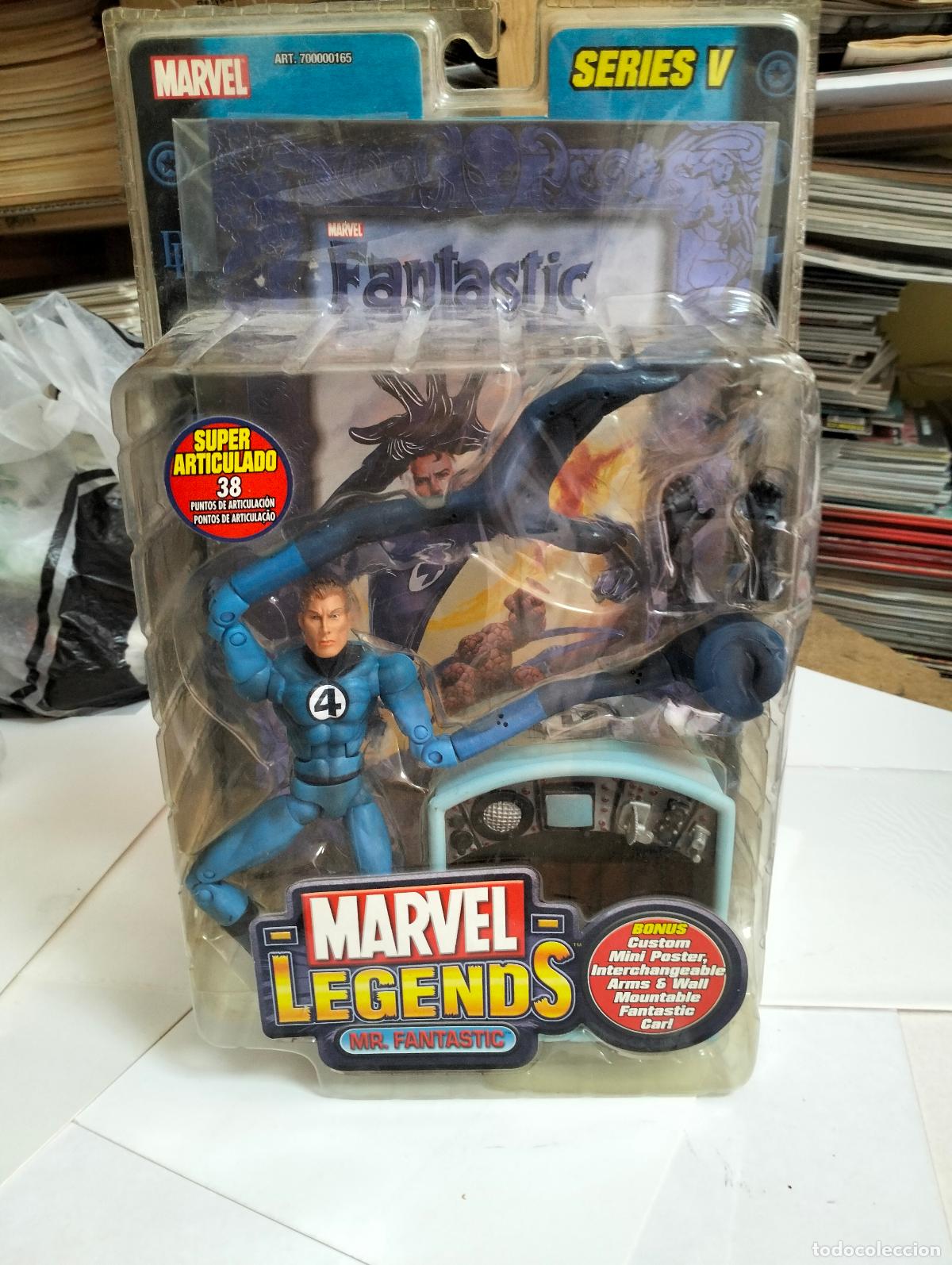 C&oacute;mics: MR. FANTASTIC ... MARVEL LEGENDS SERIE 5 ( FIGURA TOY BIZ ). . MIRAR DESCRIPCI&Oacute;N