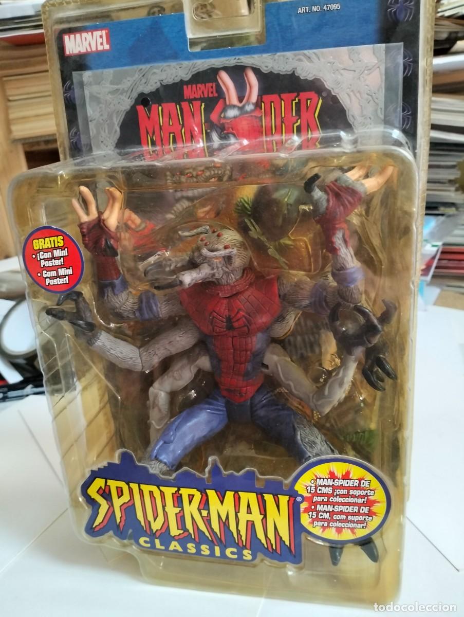 C&oacute;mics: MAN-SPIDER : SPIDERMAN CLASSICS ( FIGURA TOY BIZ ). . MIRAR DESCRIPCI&Oacute;N