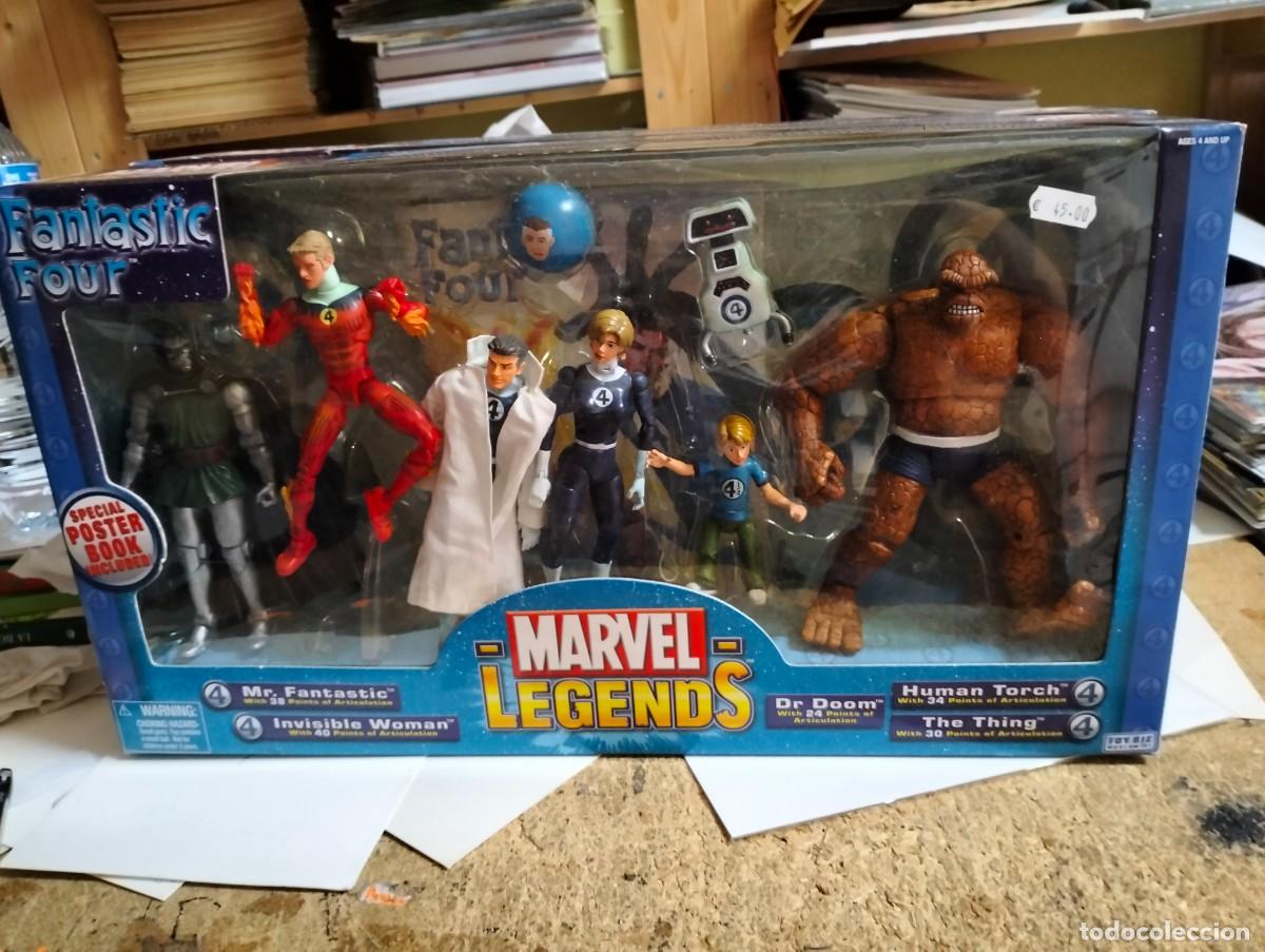 C&oacute;mics: FANTASTIC FOUR : MARVEL LEGENDS ( FIGURAS TOY BIZ ). . MIRAR DESCRIPCI&Oacute;N