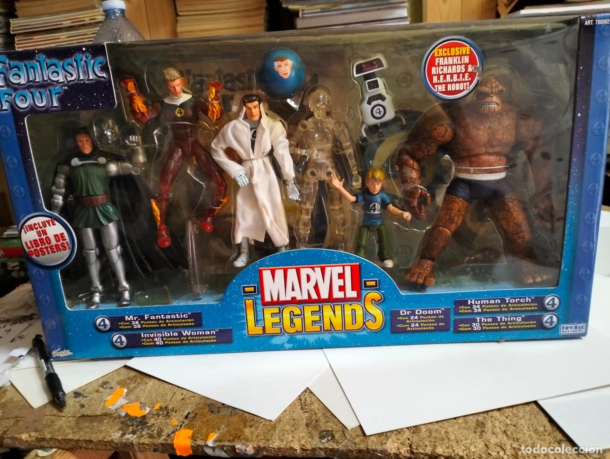 C&oacute;mics: FANTASTIC FOUR : MARVEL LEGENDS VARIANT EDITION ( FIGURAS TOY BIZ ). . MIRAR DESCRIPCI&Oacute;N