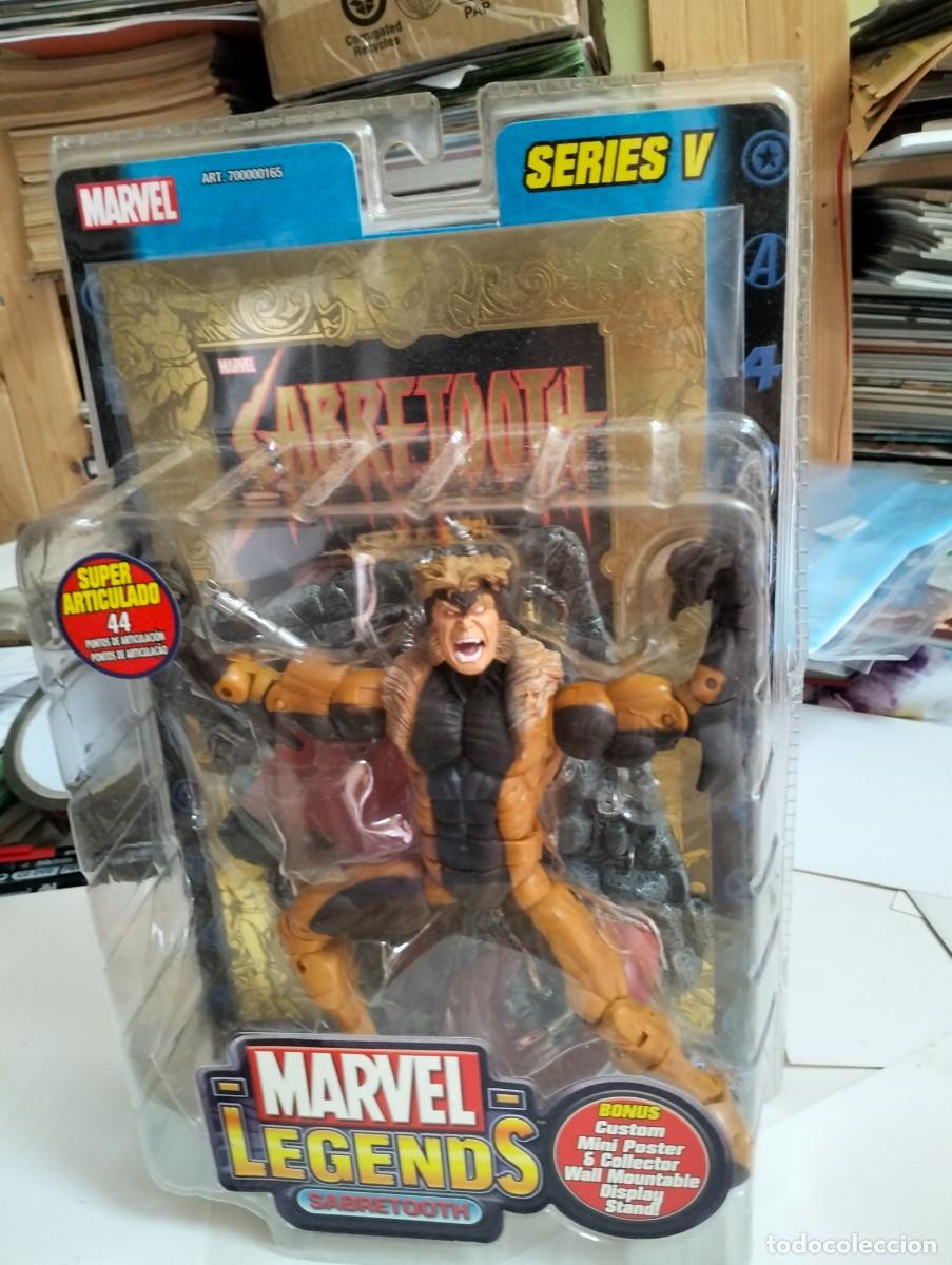 C&oacute;mics: Marvel Legends : sabretooth .. 2004 ( TOY BIZ). . MIRAR DESCRIPCI&Oacute;N