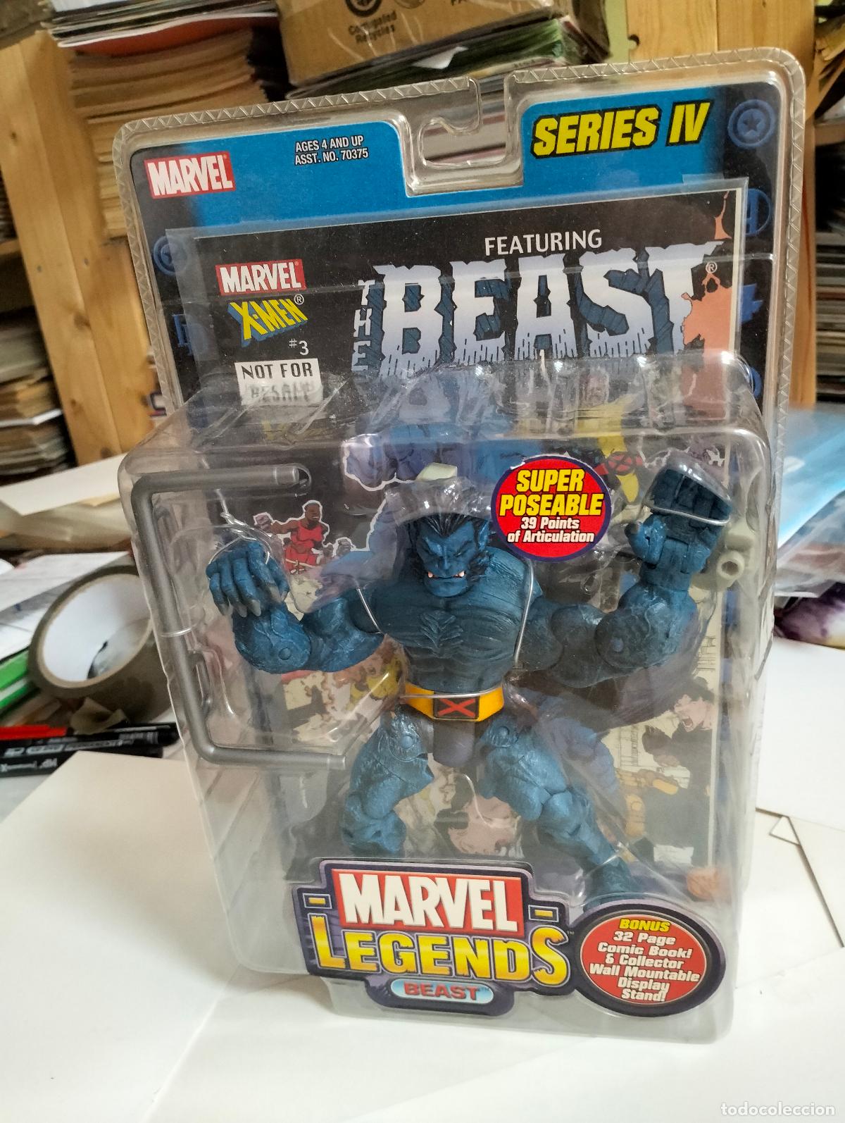 C&oacute;mics: Marvel Legends : BEAST .. 2003. ( TOY BIZ). . MIRAR DESCRIPCI&Oacute;N