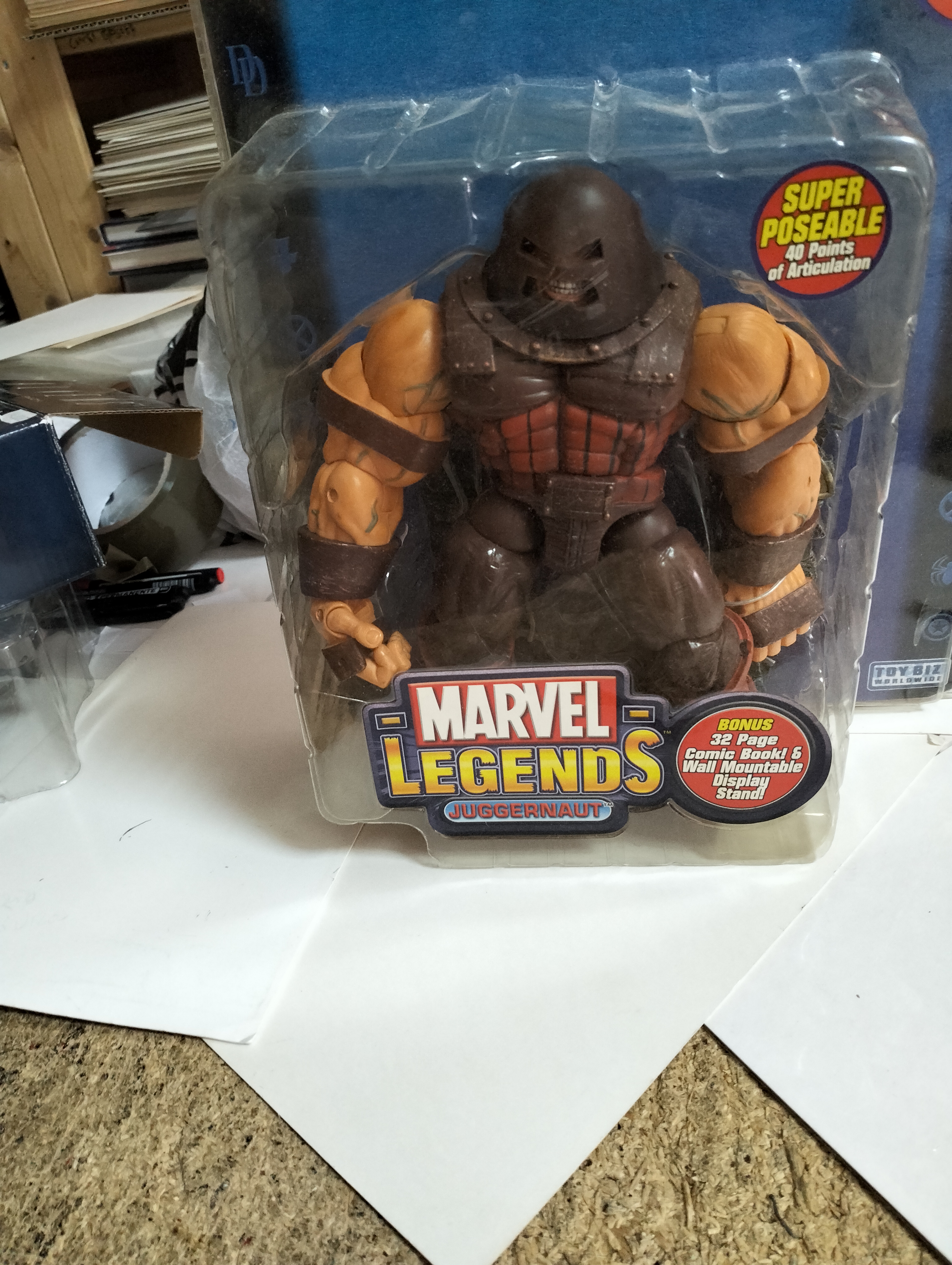 C&oacute;mics: Marvel Legends : JUGGERNAUT ... ( TOY BIZ). . MIRAR DESCRIPCI&Oacute;N