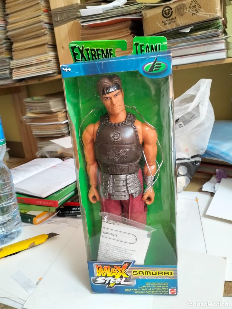 C&oacute;mics: Max Steel : Samurai Warrior d Mattel ( error en caja...pone &rdquo; samurri&rdquo; MIRAR DESCRIPCI&Oacute;N Y FOTOS.